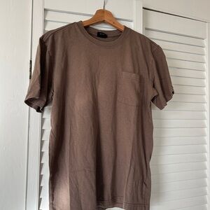 Filson Brown Short Sleeve Men's Pocket Tee